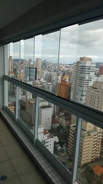 Envidraçamento de sacadas - Vidraçaria Art Guedes